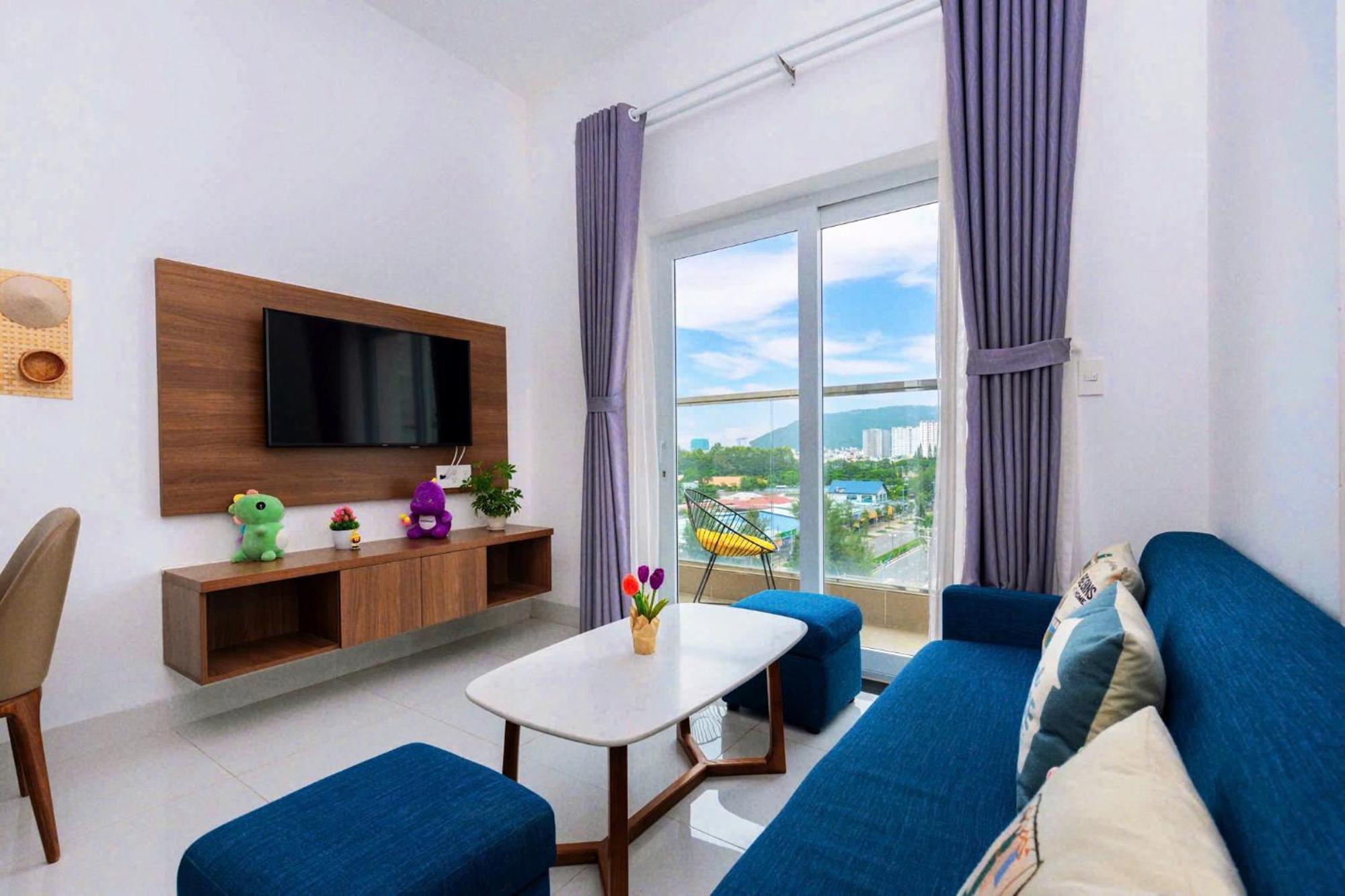 Mermaid Seaview Apartment Vung Tau - Blue Homestay المظهر الخارجي الصورة
