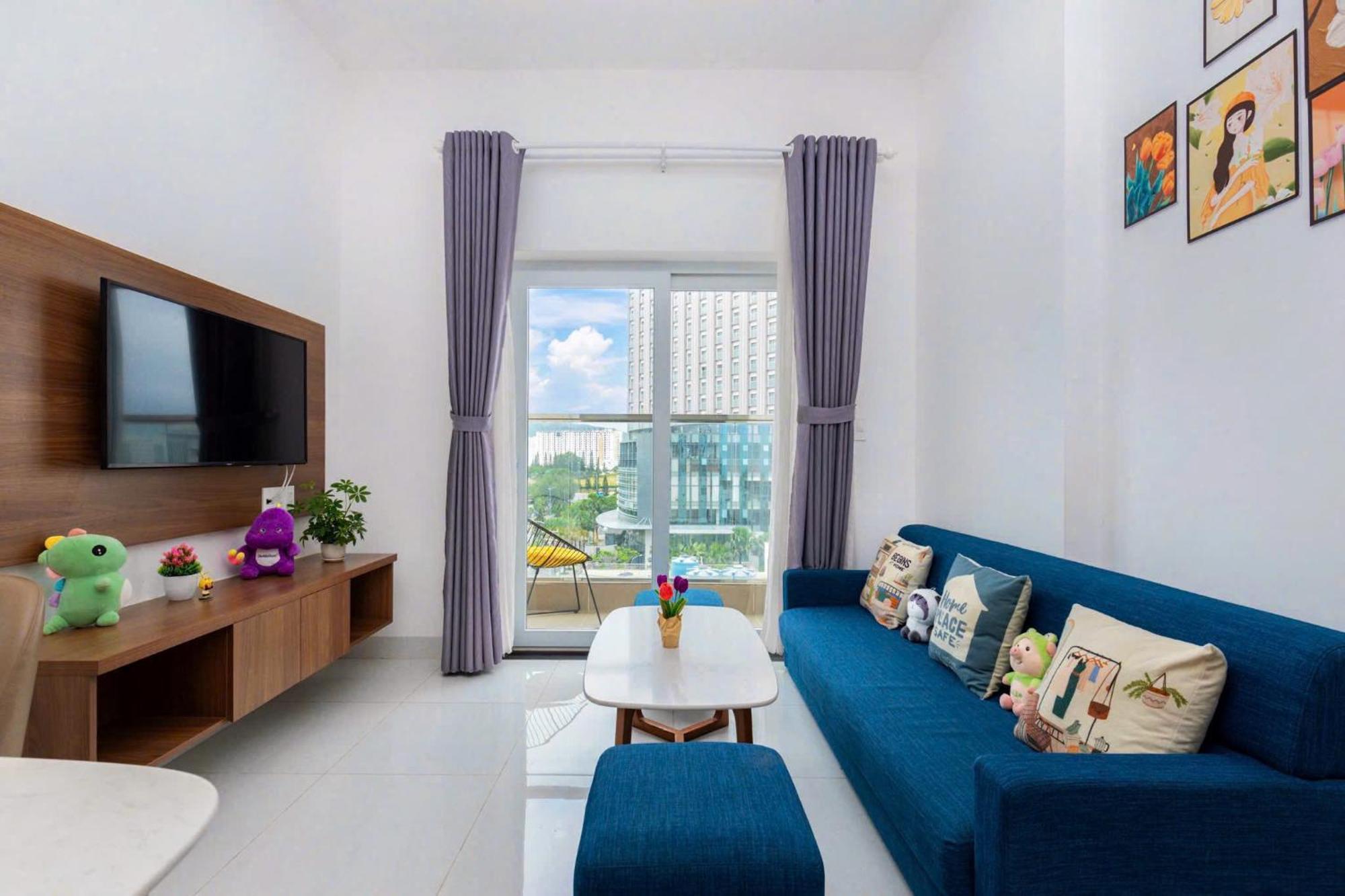 Mermaid Seaview Apartment Vung Tau - Blue Homestay المظهر الخارجي الصورة