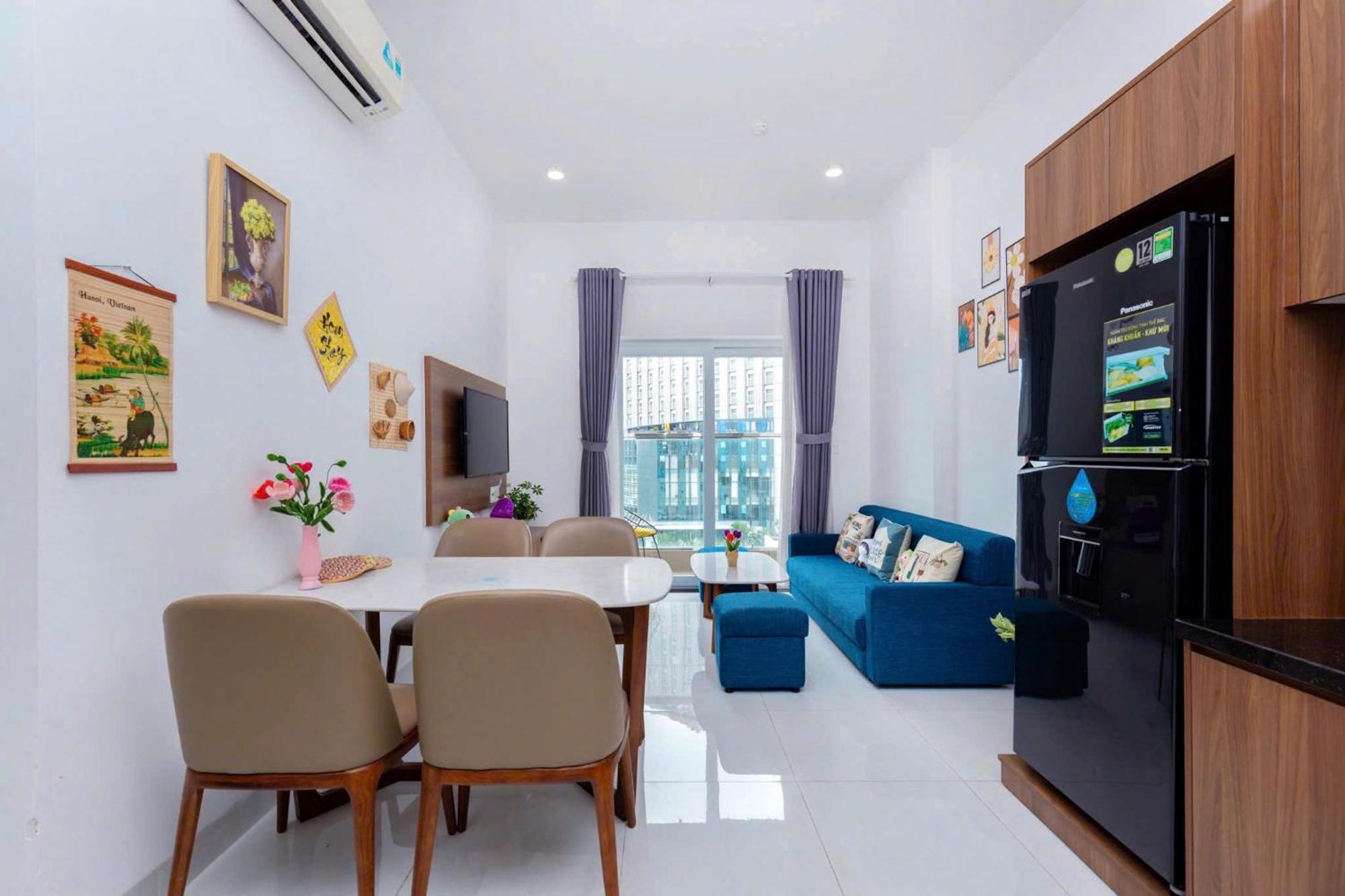 Mermaid Seaview Apartment Vung Tau - Blue Homestay المظهر الخارجي الصورة