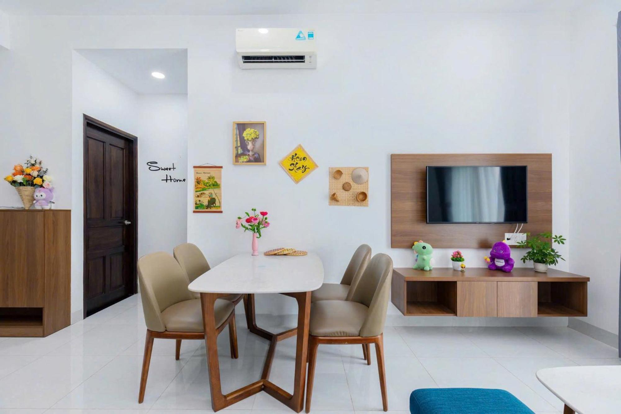 Mermaid Seaview Apartment Vung Tau - Blue Homestay المظهر الخارجي الصورة