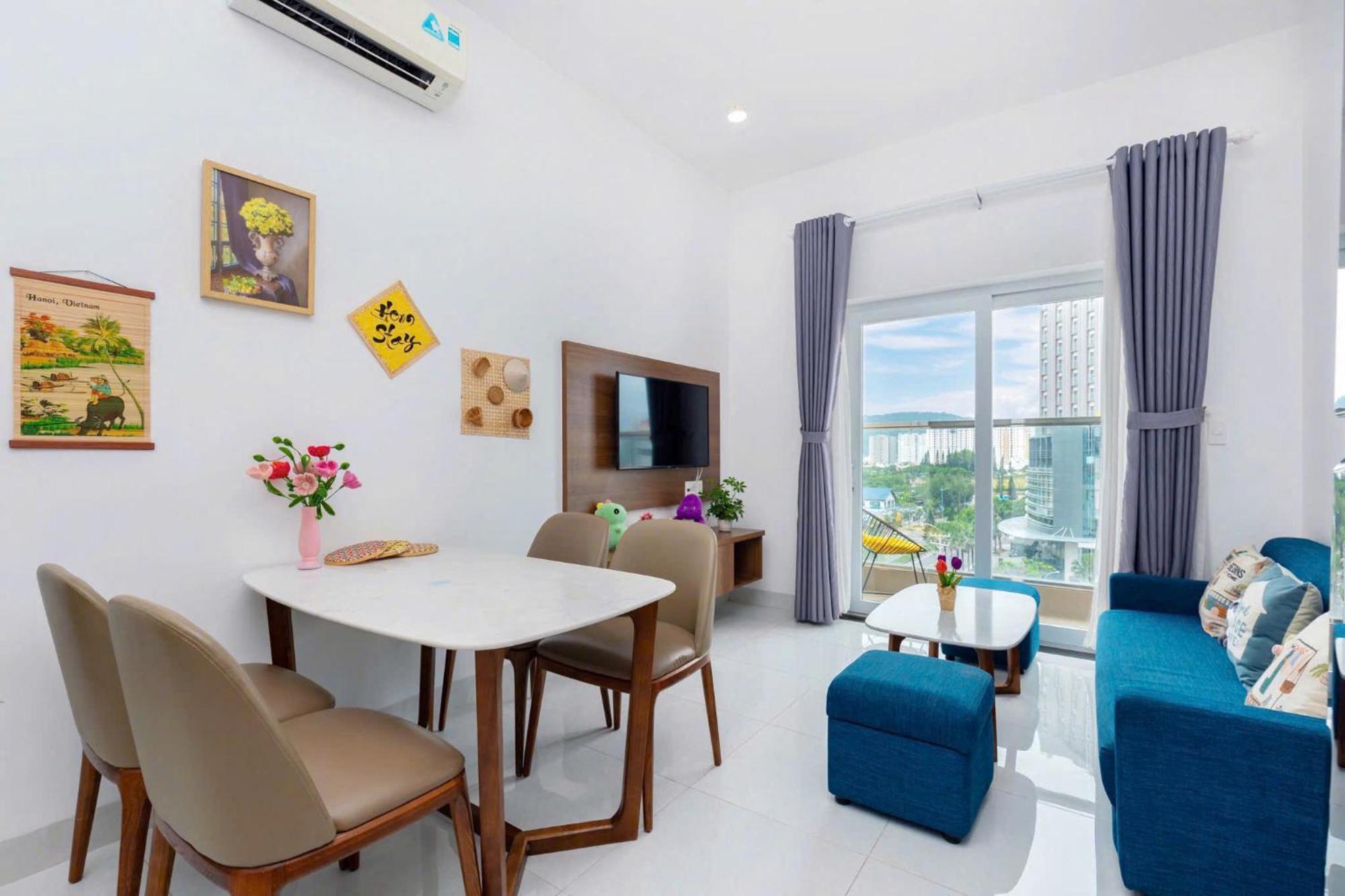 Mermaid Seaview Apartment Vung Tau - Blue Homestay المظهر الخارجي الصورة