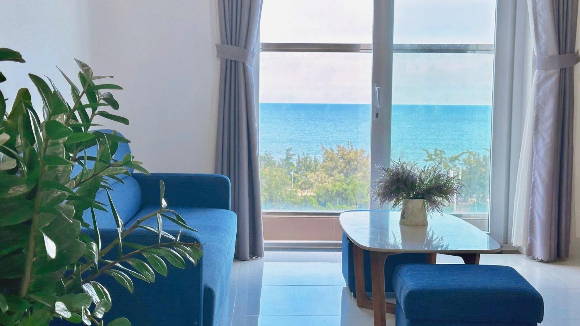 Mermaid Seaview Apartment Vung Tau - Blue Homestay المظهر الخارجي الصورة