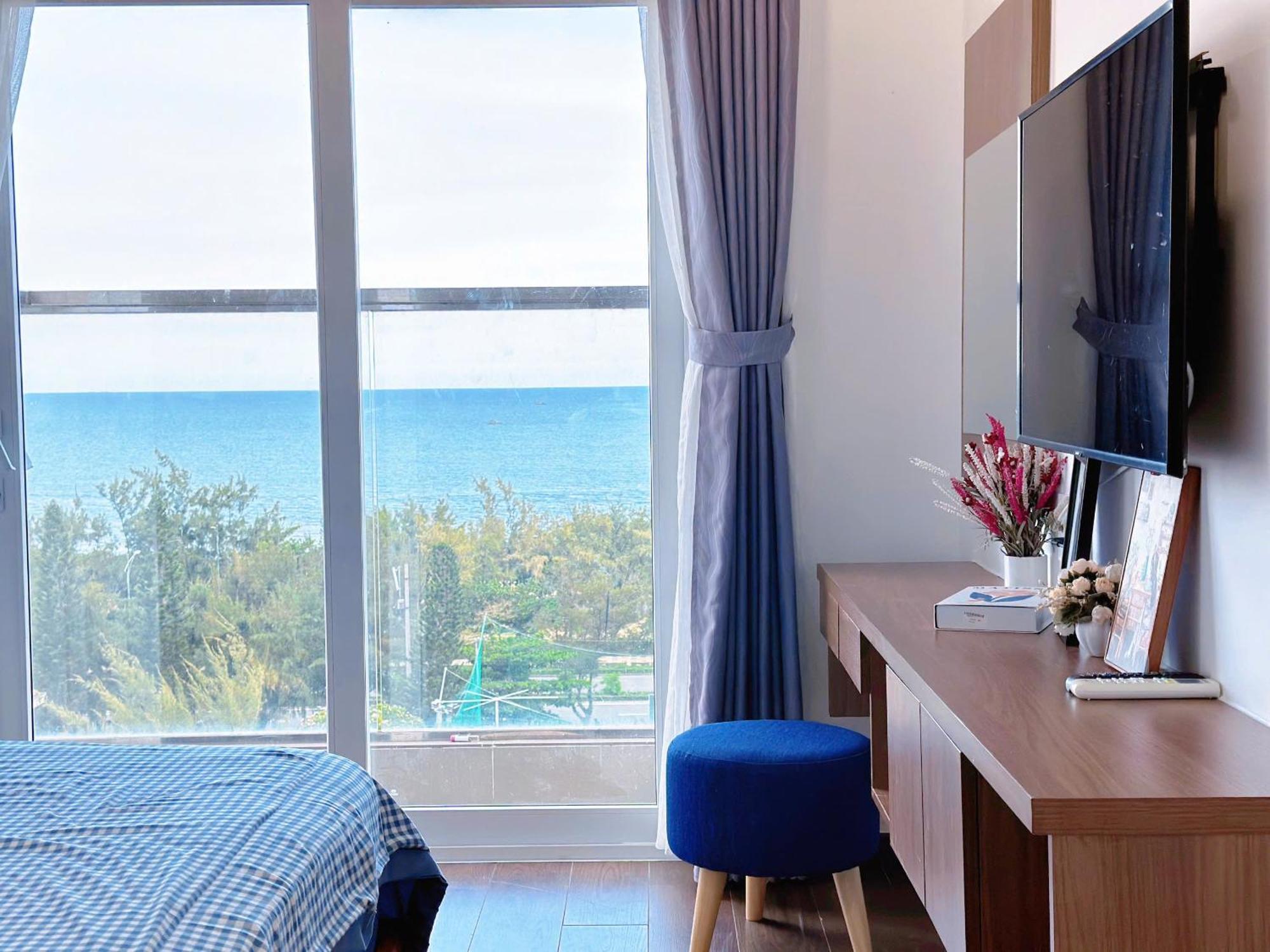 Mermaid Seaview Apartment Vung Tau - Blue Homestay المظهر الخارجي الصورة