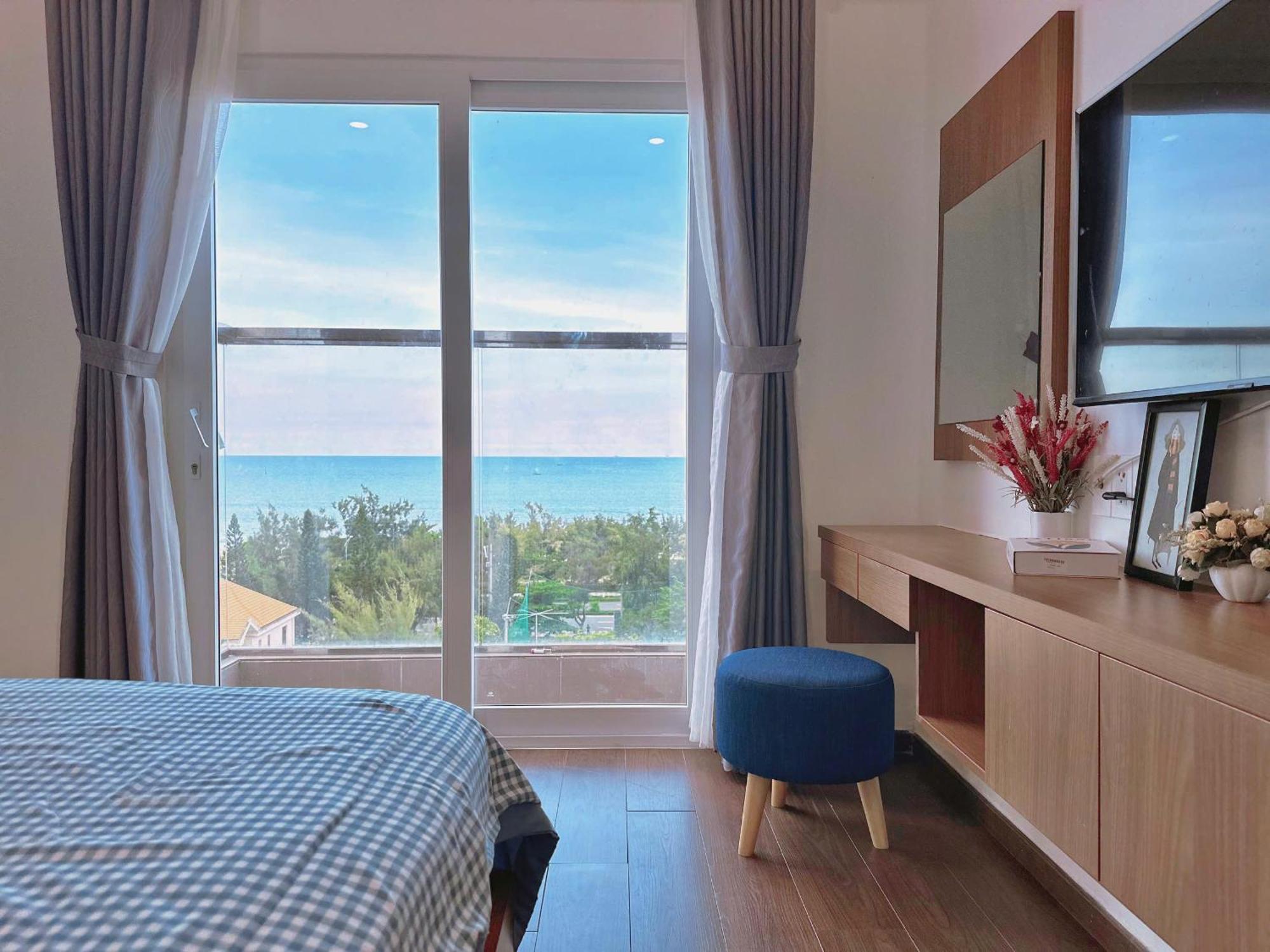 Mermaid Seaview Apartment Vung Tau - Blue Homestay المظهر الخارجي الصورة