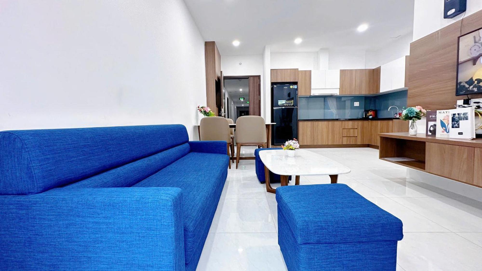 Mermaid Seaview Apartment Vung Tau - Blue Homestay المظهر الخارجي الصورة