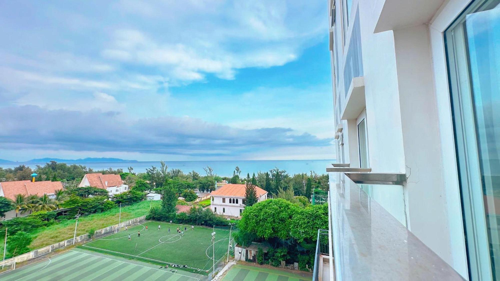 Mermaid Seaview Apartment Vung Tau - Blue Homestay المظهر الخارجي الصورة