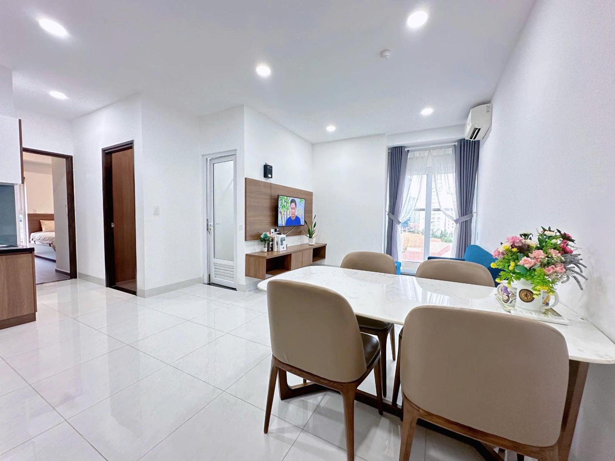 Mermaid Seaview Apartment Vung Tau - Blue Homestay المظهر الخارجي الصورة