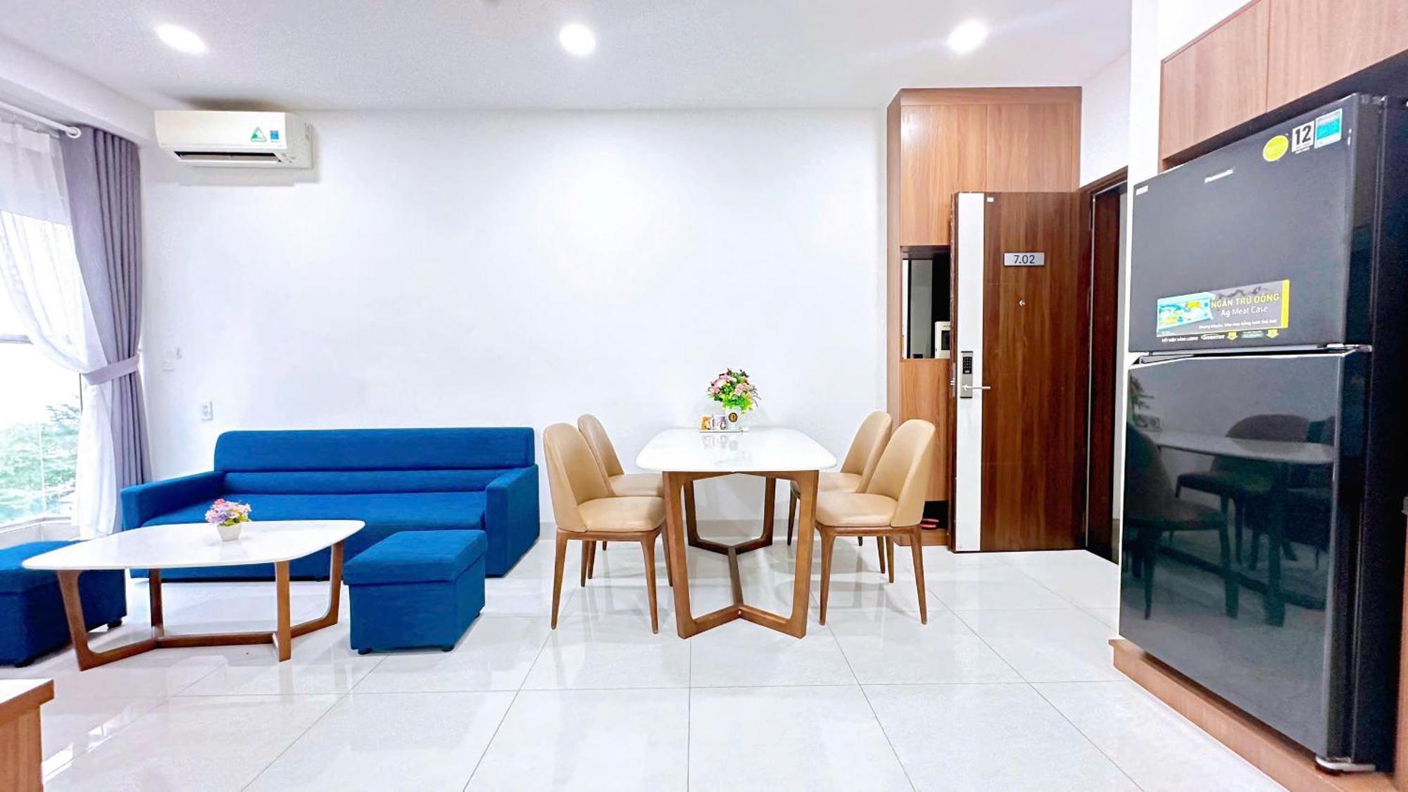 Mermaid Seaview Apartment Vung Tau - Blue Homestay المظهر الخارجي الصورة