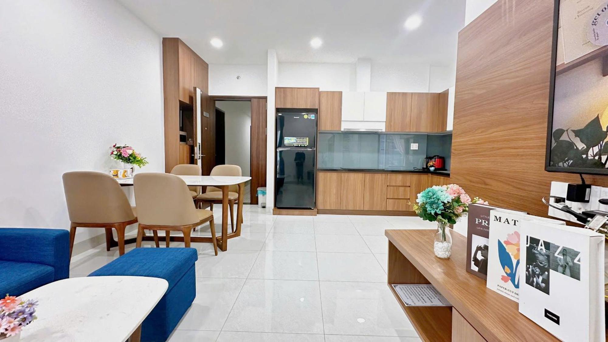 Mermaid Seaview Apartment Vung Tau - Blue Homestay المظهر الخارجي الصورة