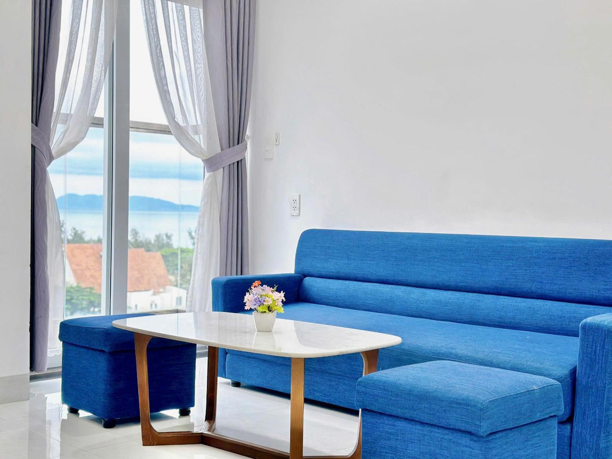 Mermaid Seaview Apartment Vung Tau - Blue Homestay المظهر الخارجي الصورة