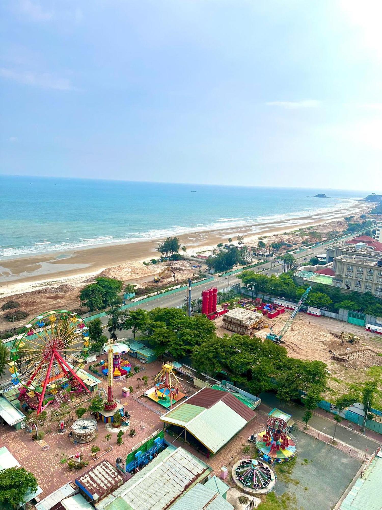Mermaid Seaview Apartment Vung Tau - Blue Homestay المظهر الخارجي الصورة