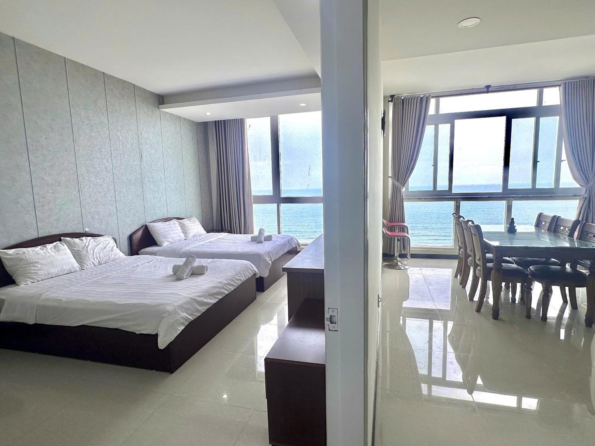 Mermaid Seaview Apartment Vung Tau - Blue Homestay المظهر الخارجي الصورة